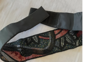 Custom Genuine Cow Hide Leather <b>Belt</b> Multi-Color Beads Luxury <b>Western</b> Style Copper Buckle Hand Engraved for Men Women Argentina - Product Image 6