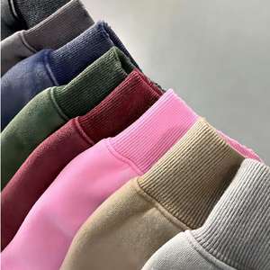 Sudadera con Capucha BOXY para Hombre, Forrada de Felpa, Estilo Retro, con Logotipo Personalizado, Lavado Vintage, Nueva Colección de Invierno - Product Image 6