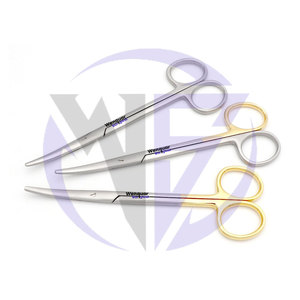 Tijeras Metzenbaum de 18 cm, Instrumentos Quirúrgicos, Tijeras de Corte Médicas de Acero Inoxidable Dorado Personalizadas, Fabricadas por Wenquar - Product Image 4