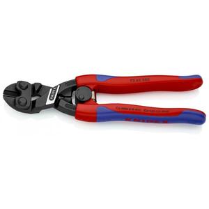 กรรไกรตัดแบบแรงบิดสูง Knipex สีดำเคลือบอะโนไดซ์ สำหรับตัดโลหะอ่อนและพลาสติก - Product Image 1