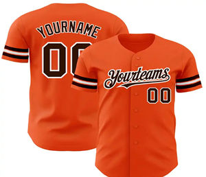 Ensemble d'uniformes de baseball d'équipe avec maillot et pantalon imprimés respirants en grande taille pour l'entraînement athlétique, les équipes scolaires et les clubs sportifs - Product Image 1