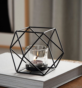 High Quality Gold Plated Metal Tea Light <b>Candle</b> Holder Durable Handmade Design Votives for Christmas and Candlelight <b>Dinner</b> - Product Image 2