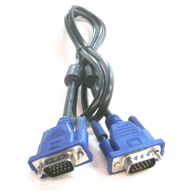 High Definition 1.5m/3m/5m/10m/20m VGA Twisted Pair Cable 15 Pin to 15 Pin Video Transmission for Computer Monitor