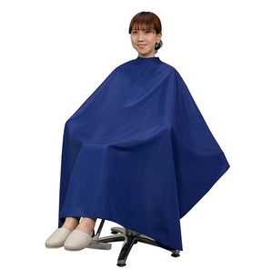 Cape de coiffeur en taffetas sans manches à surface lisse - Product Image 1
