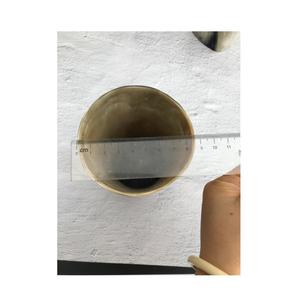 Vache corne Vase Sculpture corne naturelle centres de table rustique décor à la maison nouvelle maison cadeau pièce de conception - Product Image 4