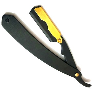 Rasoir de barbier à lame unique en acier inoxydable | Rasoir de rasage professionnel pour Salon de coiffure avec Logo personnalisé gravé/imprimé - Product Image 6