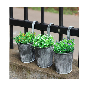 Jardinières pour décoration de jardin, Pot de fleurs, Pot de plante en fer, fournisseurs en gros, haute qualité, personnalisé - Product Image 2