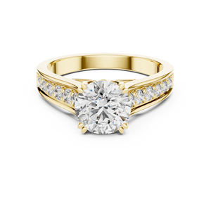 Anillo de Moissanita de Lujo de 18K | Joyería de Boda Personalizada - Product Image 6