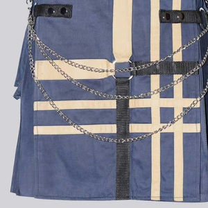 Kilt Utilitaire Moderne en Coton Doux pour Hommes, Style Écossais avec Logo Personnalisé, Matériaux de Première Qualité et Service OEM - Product Image 4