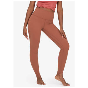 Pantalon de yoga taille haute pliable pour femme, respirant et doux pour la peau, en Spandex/Nylon imprimé, collection 2026 - Product Image 6