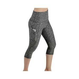 Leggings de yoga à motif solide personnalisés OEM pour hommes Leggings de yoga extensibles à bas prix - Product Image 5