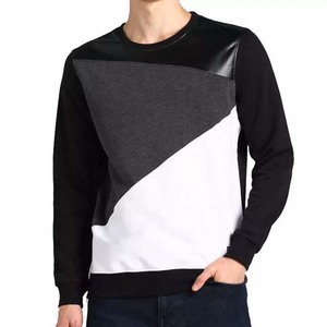 เสื้อสเวตเตอร์คอกลมของผู้ชายเสื้อสเวตเตอร์แบบเข้ารูปคอกลมดีไซน์ใหม่ล่าสุดสี2025 - Product Image 1