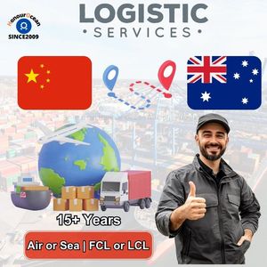 中国到澳大利亚海运代理 DDP 费用 海运集装箱 <span class=keywords><strong>LCL</strong></span> 航空货运运输 畅销门到门免费运输服务 - Product Image 1