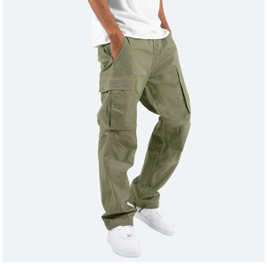 Pantalón de carga para hombre, ajuste cómodo, tela de calidad superior, ideal para ropa informal, actividades al aire libre o necesidades diarias de moda - Product Image 3