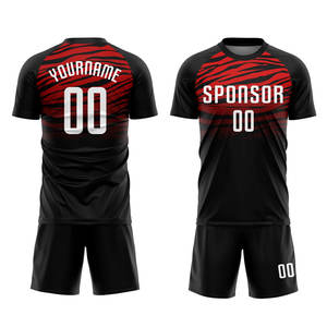 Ropa de fútbol personalizada al por mayor para hombres y mujeres, camisetas y uniformes de fútbol de colores personalizados, técnica de sublimación - Product Image 1