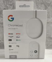 Google Chromecast avec Google TV 4K 4ème génération - Sunrise (GA01920-GB)