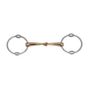 En gros 2025 Mors de saut professionnel en acier inoxydable respirant de haute qualité, conception personnalisée OEM pour chevaux - Product Image 1