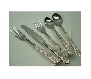 Couverts en métal faits à la main, ensemble de couverts de maison d'hôtel, couverts de mariage, couverts de luxe de noël en acier inoxydable de haute qualité - Product Image 3