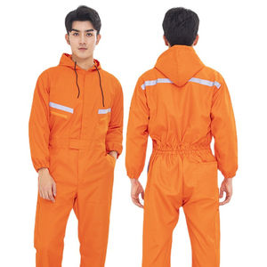 Overol de Trabajo de Seguridad con Logotipo Personalizado, Uniforme de Trabajo Transpirable, Engrosado, Antiestático y Reflectante de Poliéster, Venta Directa de Fábrica - Product Image 6