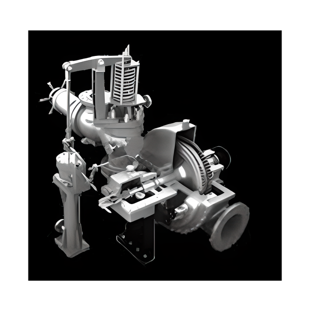 5000KW  Back Pressure Steam Turbine Alternator Set