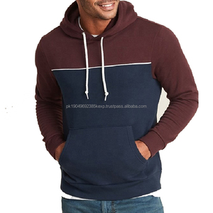 Sweat-shirt à capuche en polaire d'hiver personnalisé pour homme, prix de gros bon marché, avec technique de broderie numérique - Product Image 6