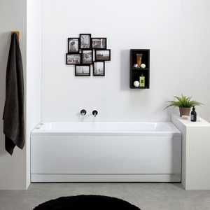 อ่างน้ำวนอะคริลิคทรงสี่เหลี่ยมแบบฝังในตัว รุ่นเอลซ่า - Product Image 1