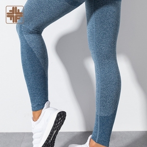 Tummy Control Hip Lift Elastic Waist Solid <b>Ankle</b>-<b>Length</b> <b>Legging</b> Yoga Wear for Women - Product Image 5