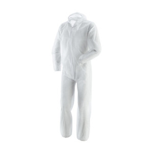 Tuta da Lavoro Monouso Colore Bianco Taglia XXL 40gr - Product Image 1
