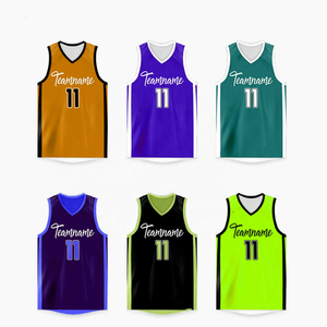 Custom <b>Men</b> Basketball Jerseys Breathable Printed Short Set Quick Dry Customized Logo Embroidery Uniforms - Product Image 4