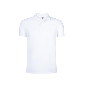 KEYA Adult <b>White</b> <b>Polo</b> Shirt "keya" KEYA Textile M725862-134 - Product Image 2
