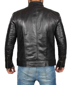 Chaqueta de Cuero para Hombre, Diseño de Moda de Alta Calidad, Chaqueta de Cuero para Motocicleta para Hombre 2026 - Product Image 6
