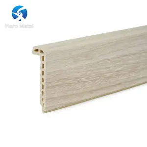 Hero cheap price decorative and protective stair PVC stair tread profile stair nosing strips