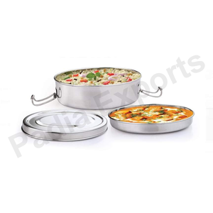 Lonchera Escolar y de Oficina Ecológica de Acero Inoxidable Rosa de Lujo con Diseño de 2 Compartimentos a Prueba de Fugas para Uso en el Aula - Product Image 1