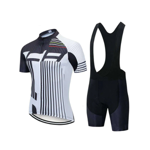 Top vente cyclisme vêtements conception vélo vêtements de vélo maillot et bavoir uniforme ensemble pour hommes durable écologique Production - Product Image 1