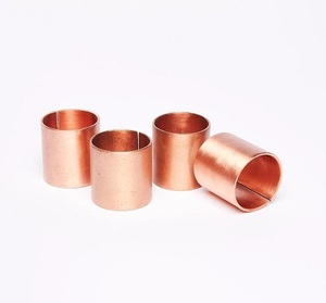 Copper <b>Hammered</b> Metal Round Napkin Ring for Wedding Special Dinner Party Decoration Handmade Tabletop Napkin <b>Holders</b> - Product Image 2