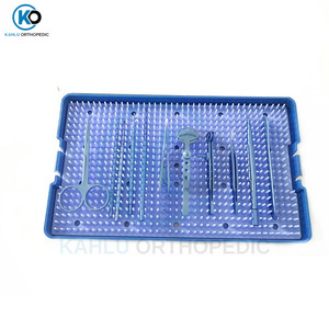 <b>Titanium</b> Alloy 11pcs Chalazion Instrument Set with Sterilization Box for Ophthalmic Surgery Instruments by KAHLU ORTHOPEDIC - Product Image 4