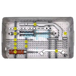 Juego de instrumentos quirúrgicos Taif Peek Cage, taladro ortopédico de acero inoxidable para cirugía veterinaria - Product Image 2
