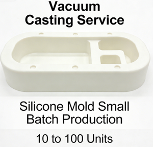 Service de moulage sous vide, moule en silicone, prototypage rapide, boîtier de dispositif médical, pièces personnalisées en PU, petite série de 10 à 100 unités - Product Image 1