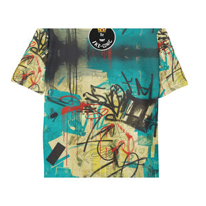 T-shirt Chromatic Cascade Street Style traspirante 180 grammi stampata serigraficamente vestibilità regular 93% poliestere 7% spandex elasticizzata in due direzioni - Product Image 4