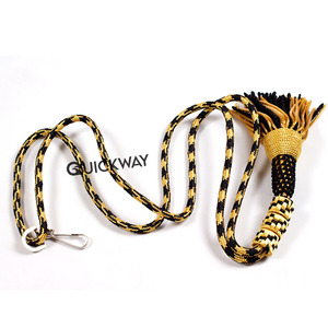 Cinturón Pectoral Litúrgico con Borlas para Obispos, Sacerdotes, Ceremoniales de Iglesia, Cinturón Pectoral Negro y Dorado para Cruz - Product Image 3