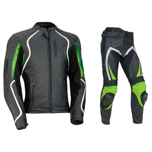 Combinaison de moto de style dernier cri, combinaison de course en cuir personnalisée pour moto, combinaison de course pour motard, cuir véritable, vêtements de course automobile et de moto - Product Image 1
