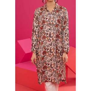 Chemise décontractée pour femme à imprimé numérique multi-styles, lavable, motif Cotail - Product Image 1