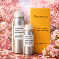 Huile parfumée à la fleur de cerisier japonaise, huile aromatique de qualité supérieure pour diffuseur, parfum d'ambiance longue durée pour diffuseur d'air froid HVAC