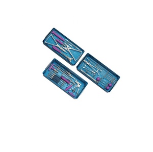 Nouvel arrivage : Kit d'instruments orthopédiques professionnels de base en acier inoxydable de haute qualité pour laminectomie et chirurgie lombaire - Product Image 1