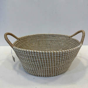 ตะกร้าเก็บของทรงรีหรูหราจากหญ้าทะเล พร้อมเชือก PP ผลิตอย่างแม่นยำอเนกประสงค์ เป็นมิตรกับสิ่งแวดล้อม - Product Image 6