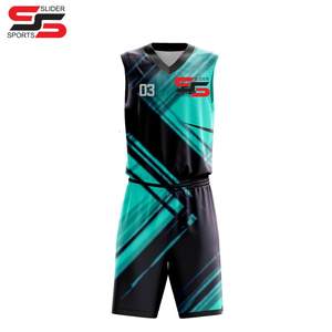 Uniforme de basket-ball sublimé de qualité supérieure ensemble de maillot de basket-ball réversible à sublimation personnalisée uniforme de basket-ball - Product Image 4