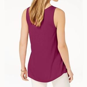 เสื้อกล้ามลำลองสตรีเซ็กซี่ผ้ารองรับโยคะและฟิตเนสวิ่งออกกำลังกาย - Product Image 4