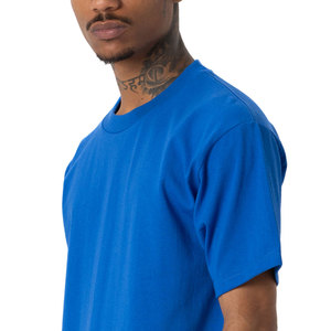 T-shirt ample en coton surdimensionné pour hommes T-shirt à épaules tombantes imprimé pour hommes T-shirt ample à col rond et épaules tombantes pour hommes - Product Image 3