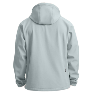 Veste coupe-vent en polaire souple en polyester souple Veste de ski coupe-vent tactique randonnée Softshell pour hommes Manteau de chasse imperméable - Product Image 4