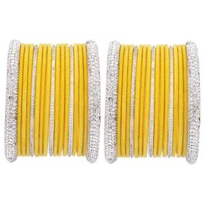 ชุดเครื่องประดับอินเดียสำหรับผู้หญิงกำไลกำมะหยี่คลาสสิกคริสตัลพลอยเทียมแบบดั้งเดิมกำไลแต่งงานอินเดียขายส่งเครื่องประดับ - Product Image 1